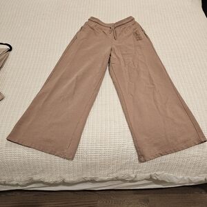Zara Wide-Leg Pants in Tan